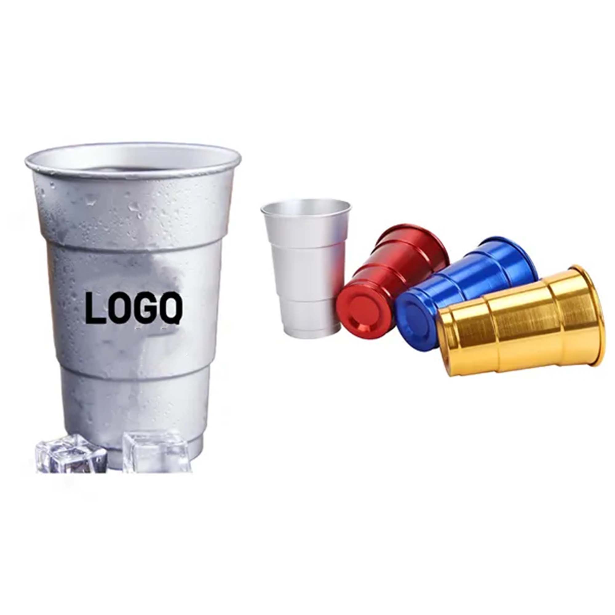 12 oz Aluminum Beer Cup 3