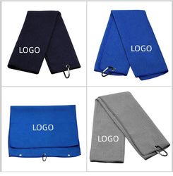 16'' x 16'' Microfiber Waffle Pattern Golf Towel