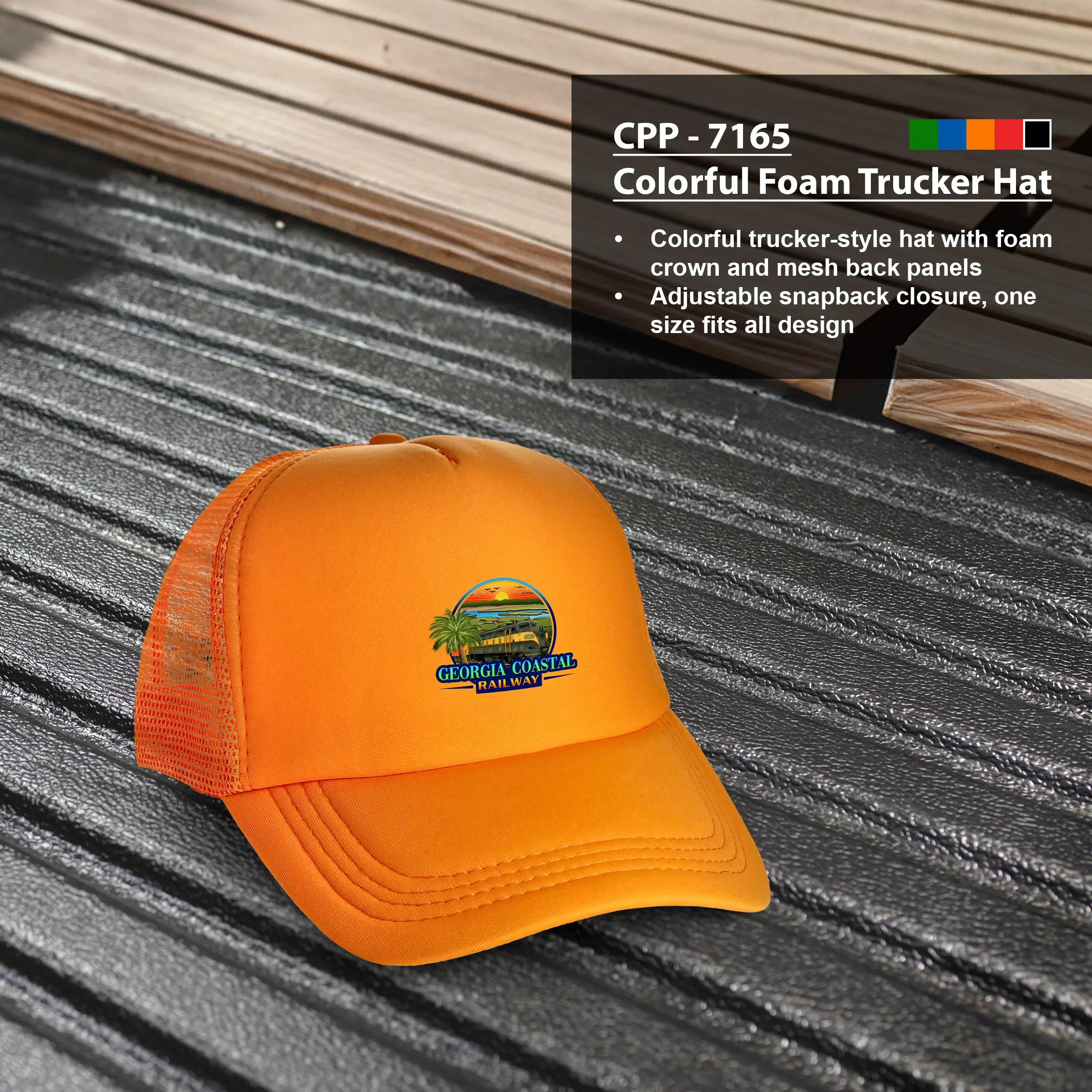 Colorful Foam Trucker Hat 2