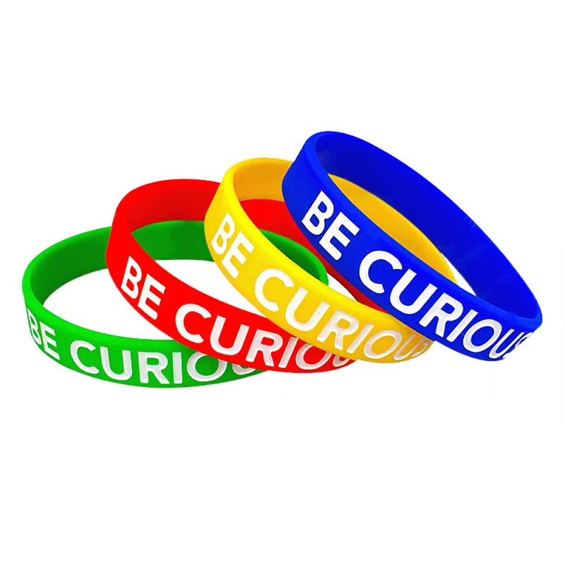 8" Circumference Silicone Wristband 5