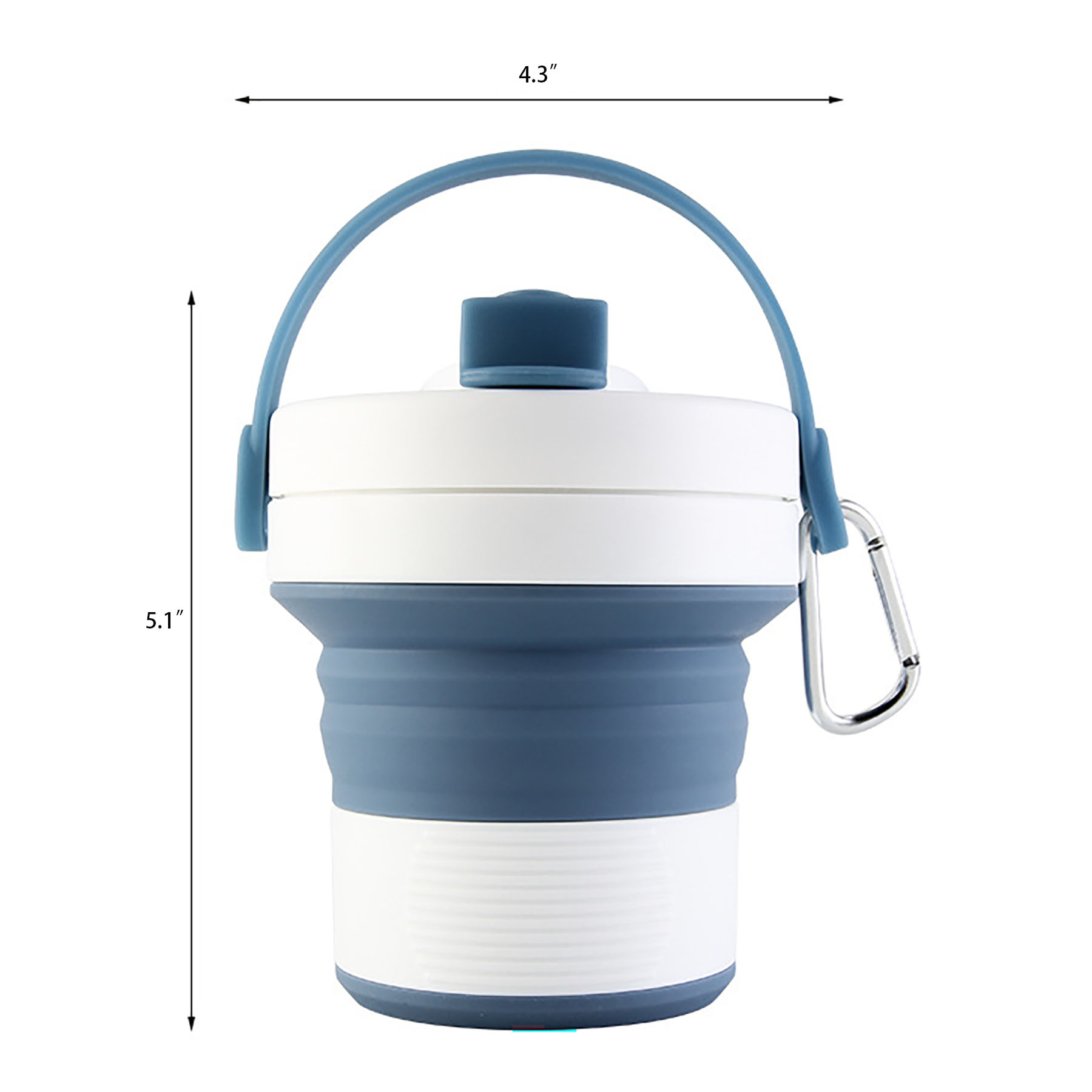 15 oz Collapsible Silicone Water Cup 6