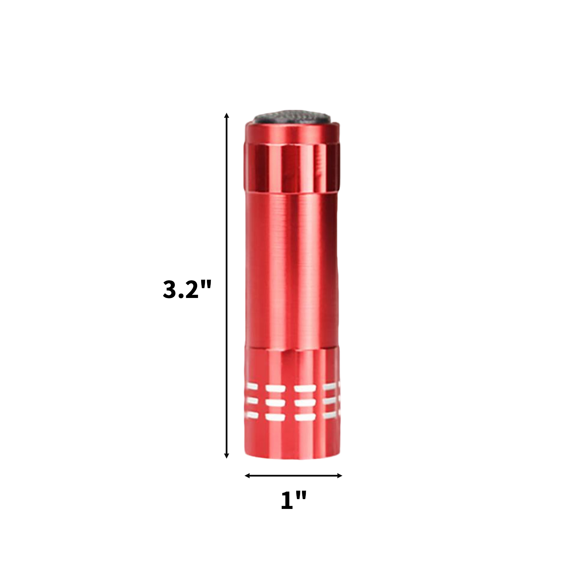 Aluminum Alloy Nine LED Flashlight With White Light 9
