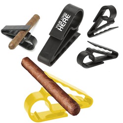 Golfer Cigar Holder Grip Clip