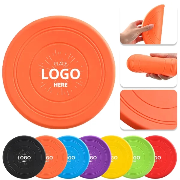 Flying Disc Toy Silicone for conference campaigns