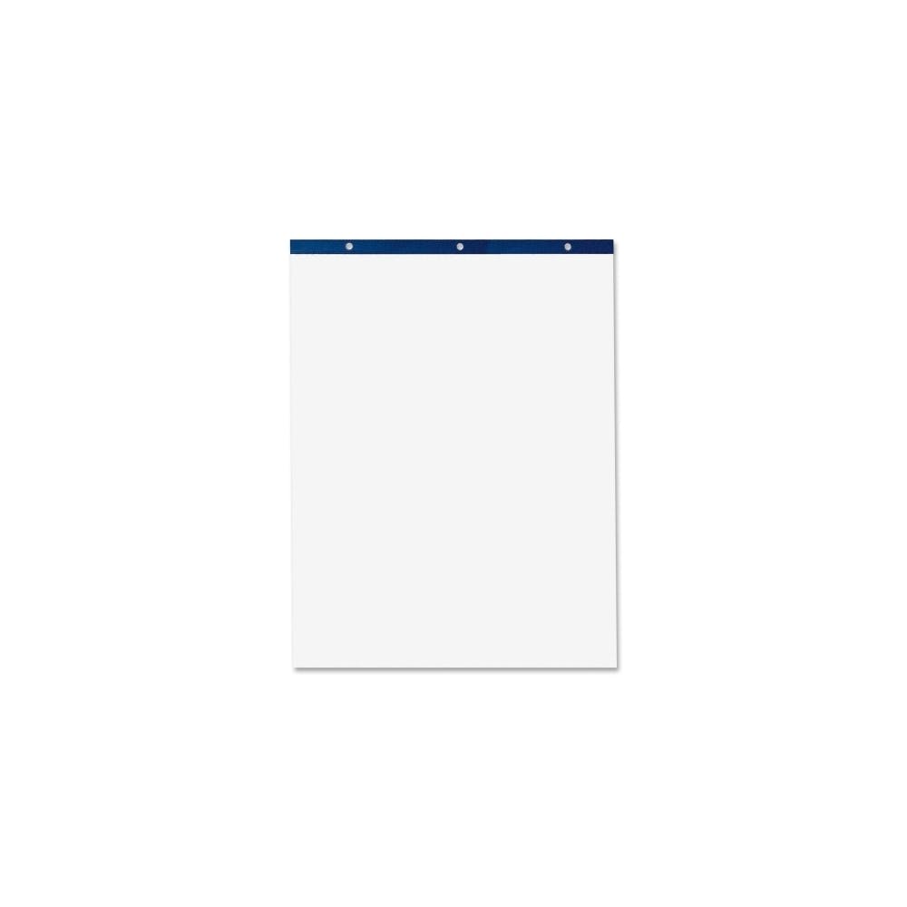 Easel Pads - Perforated Unruled 50 Sheets White 2