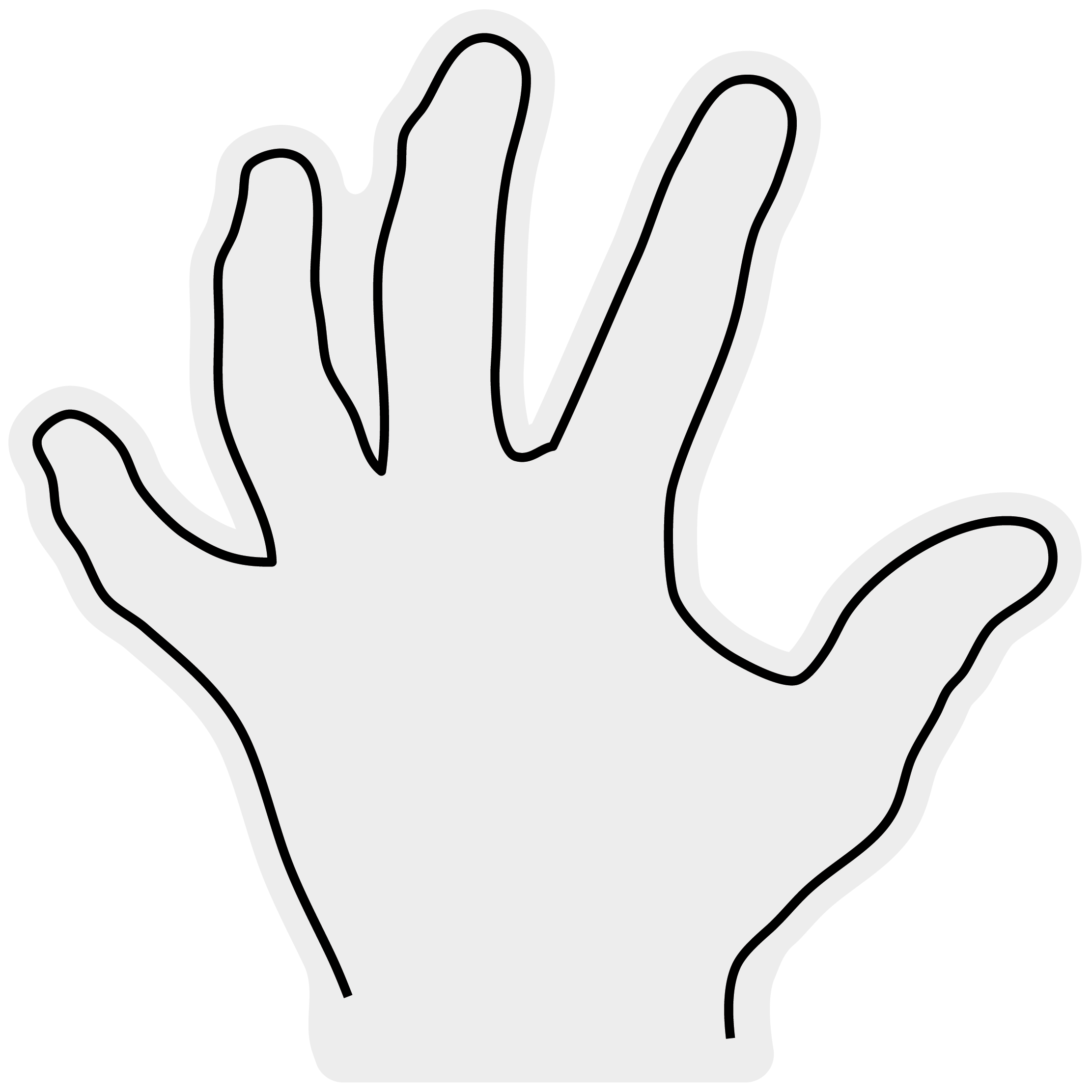 Basketball Hand 65