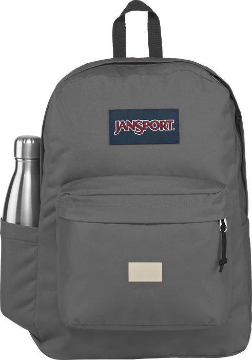 jansport - superbreak deep grey backpack Plus Graphite boasting numerous additional features JanSport Superbreak Backpack Forge Grey