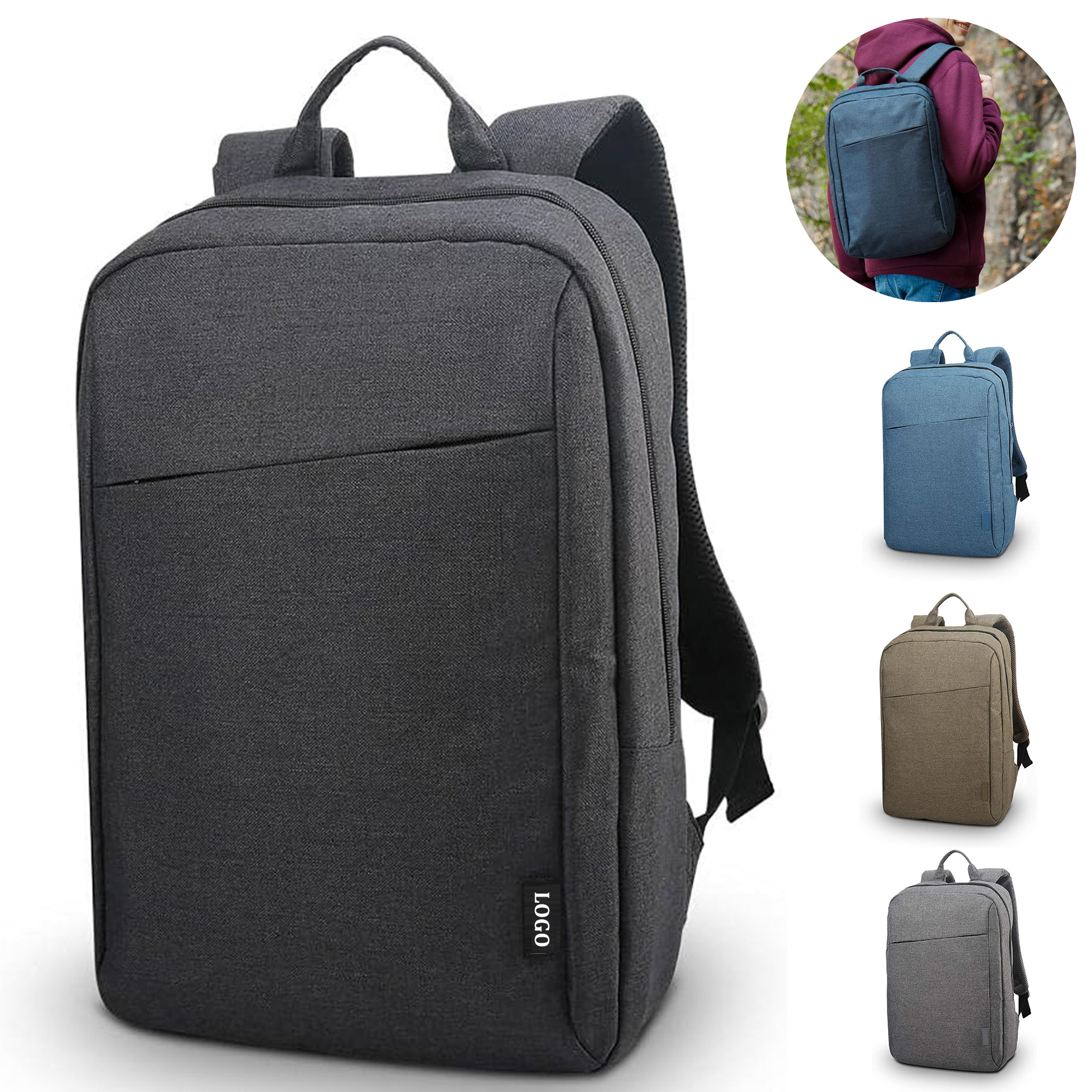 Business Casual Laptop Backpack 12