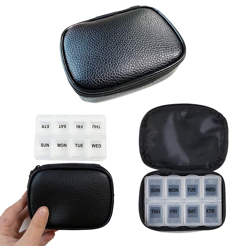 Traveler 8-Compartment Pill Organizer