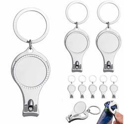 Key Chains Nail Clipper CutterBottle Opener
