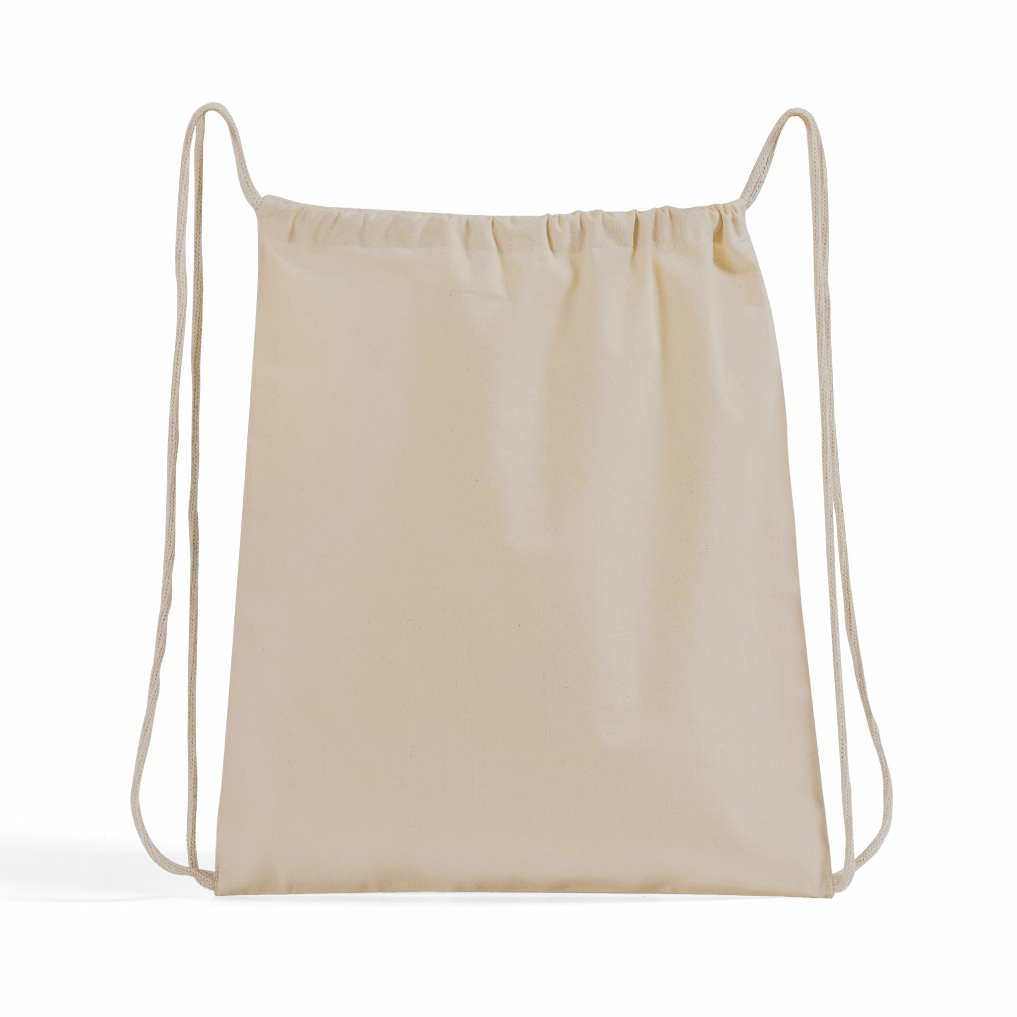 Small Canvas Drawstring Backpack 19