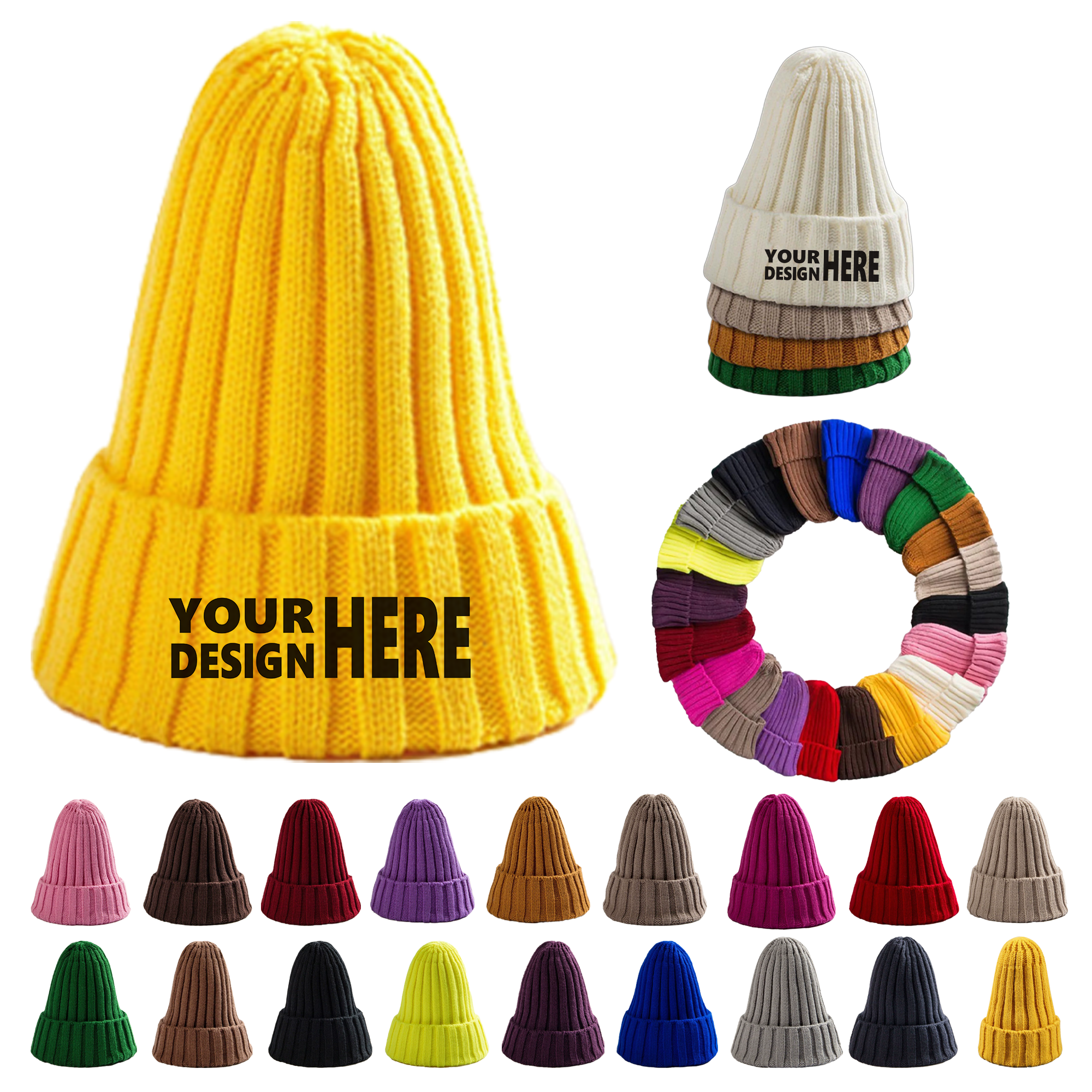 Winter Warm Knit Hat 9