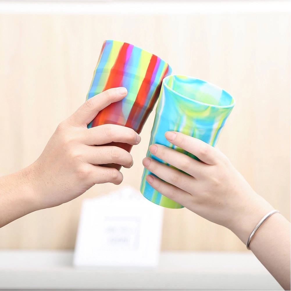 16oz Unbreakable Silicone Tumbler Coffee Cup