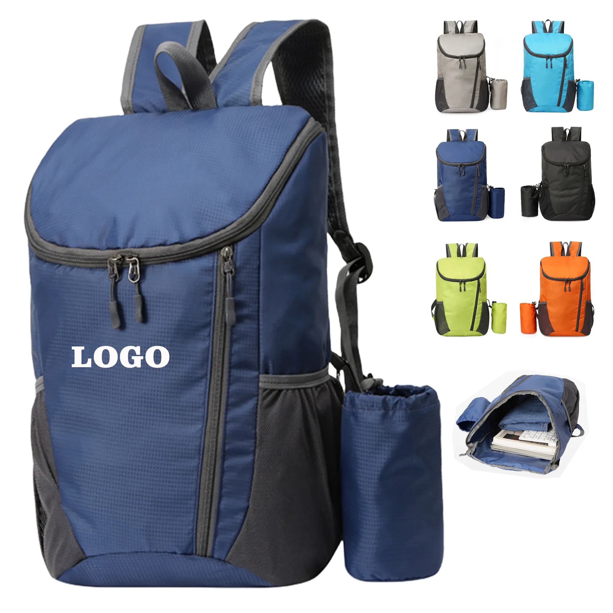 Large Volume Water-Resistant Backpack 4