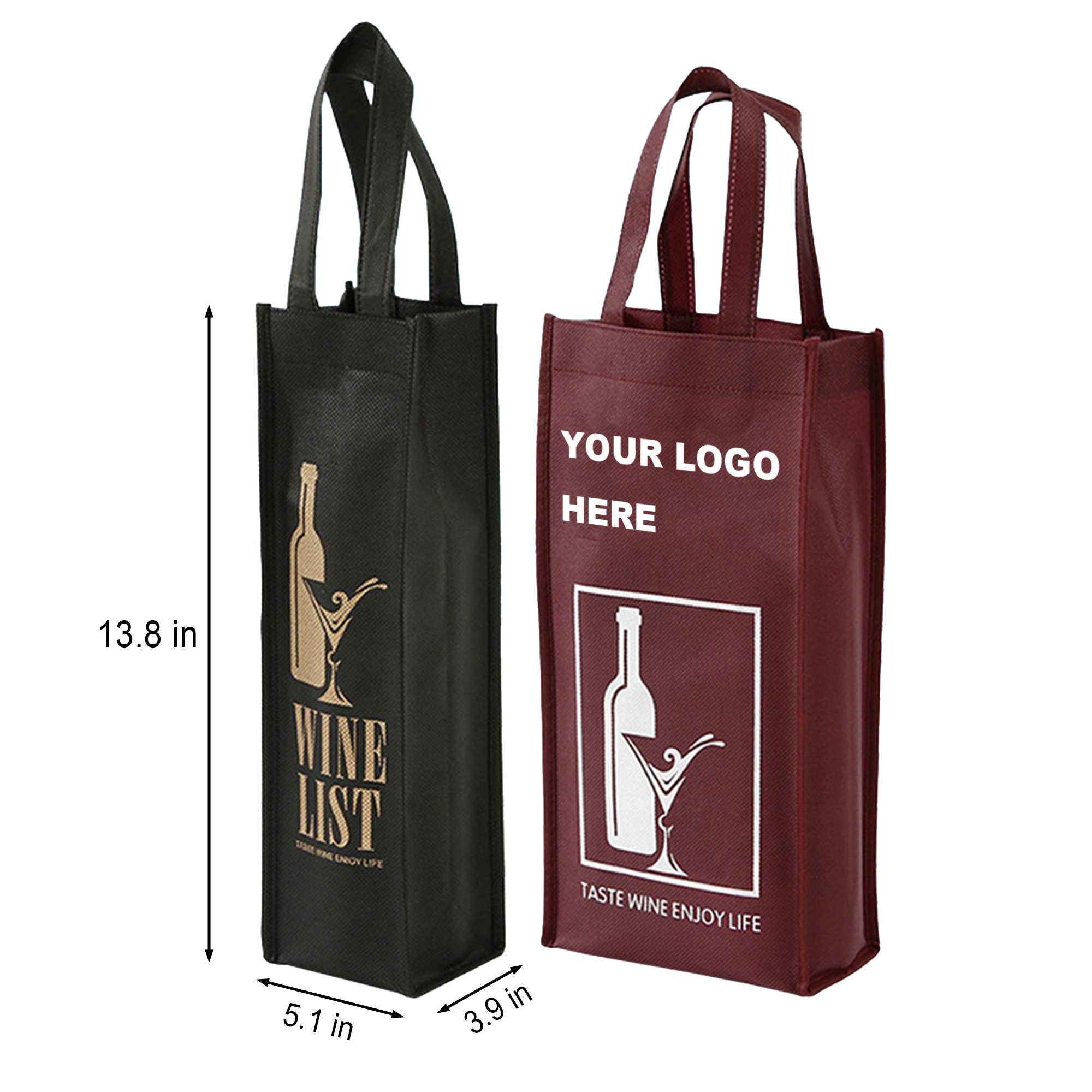 Wine Gift Bag with Handles