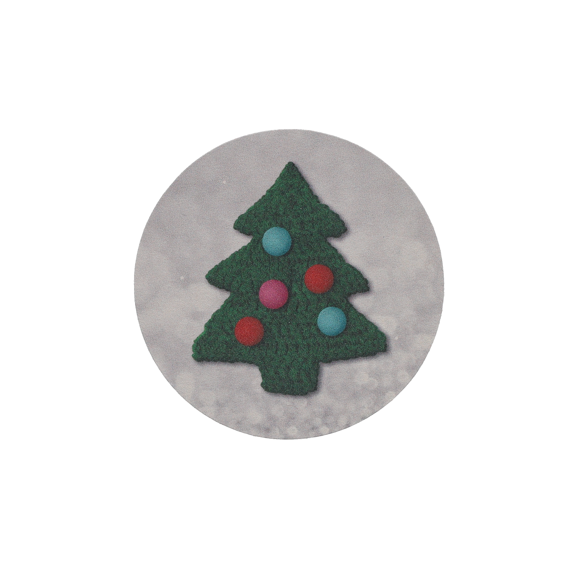 Coaster Pulpboard 80 pt 3.500" Round Digital Print 4