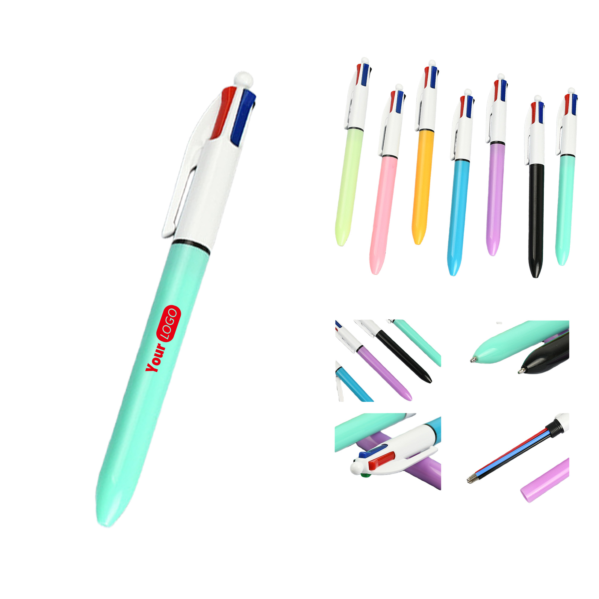 Personalized Multi-Pen Ballpoint Pen