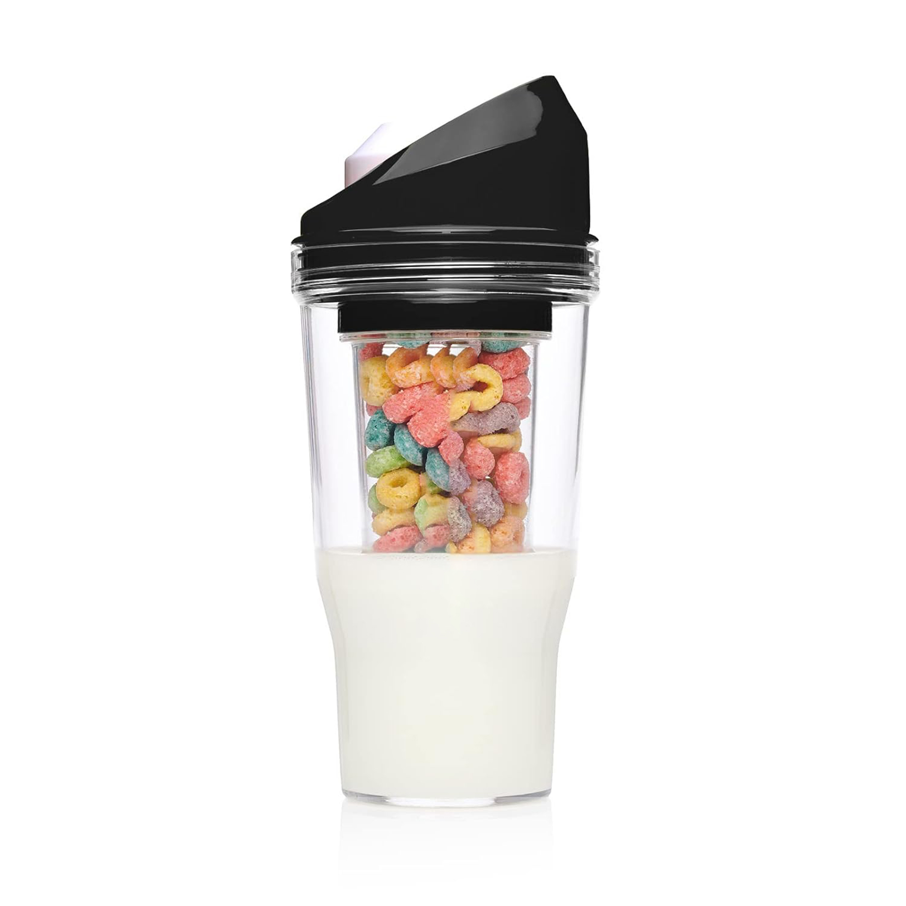 Portable Plastic Cereal Cup 16