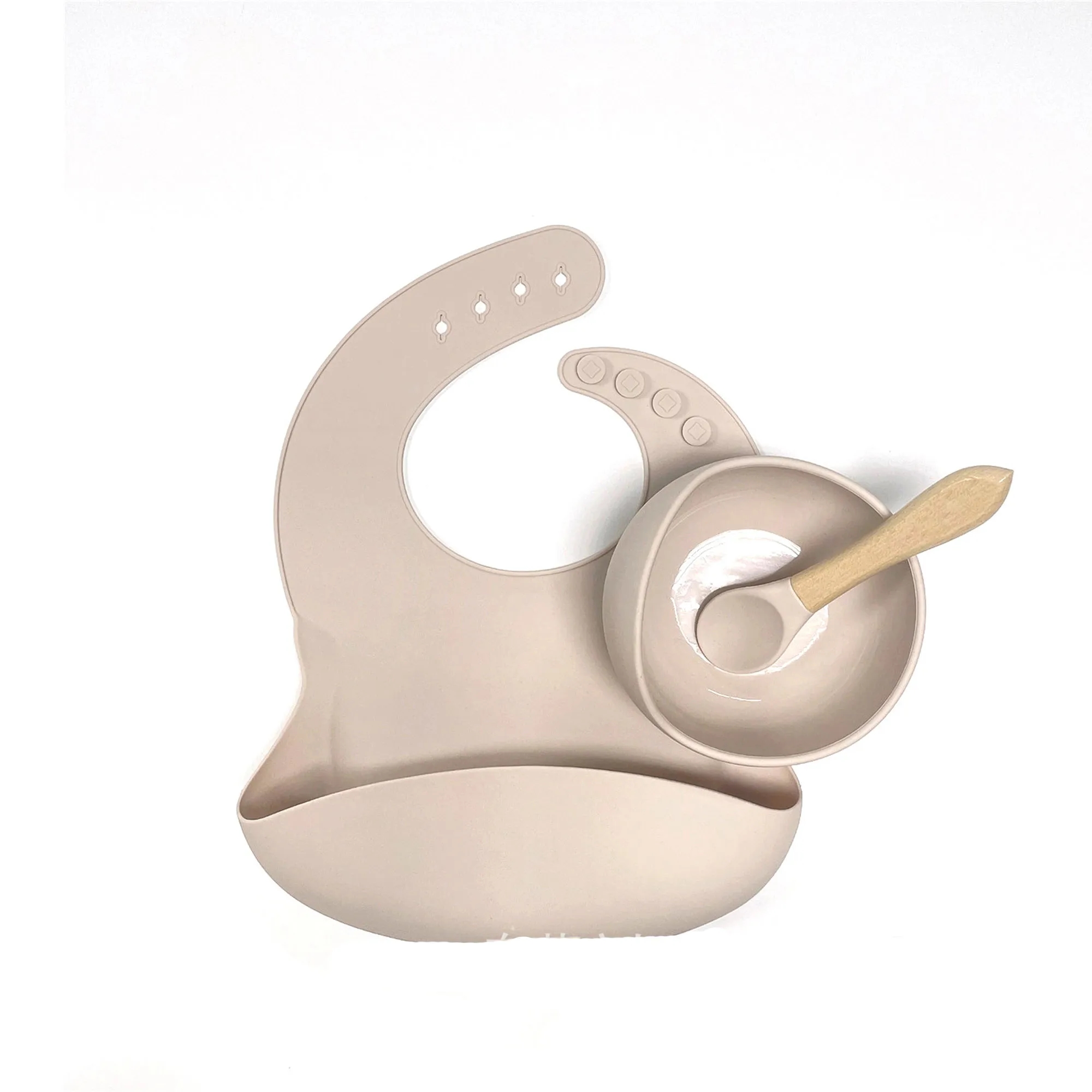 Adsorbable Baby Silicone Plate Bowl 18