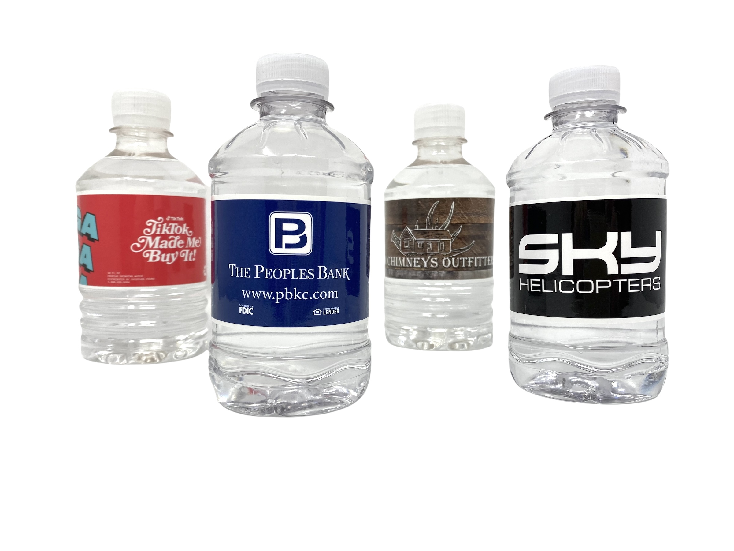 Custom Label 10 oz Bottled Water 2