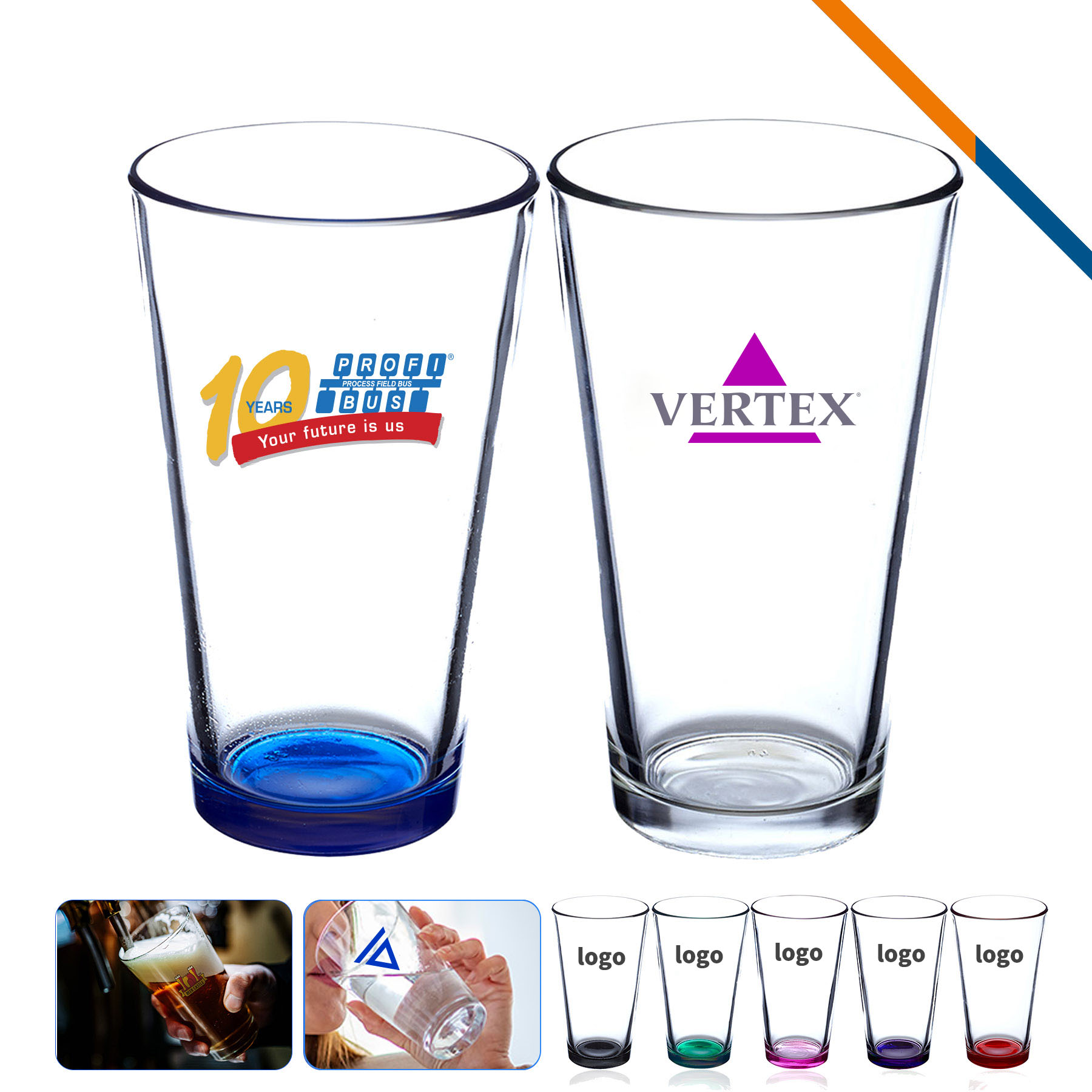 Rolf Pint Glasses