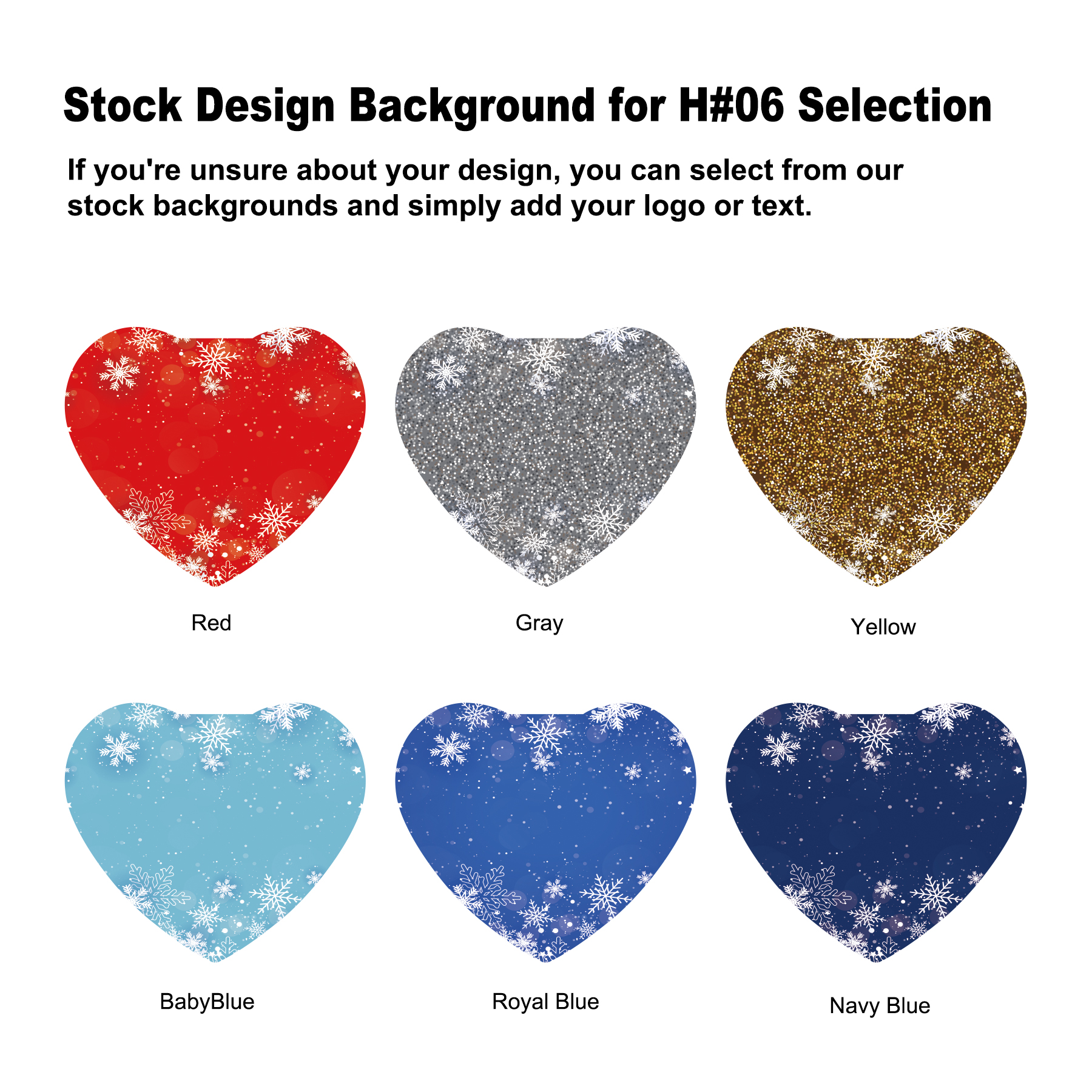 MDF Full Color Clear Heart Ornament 17
