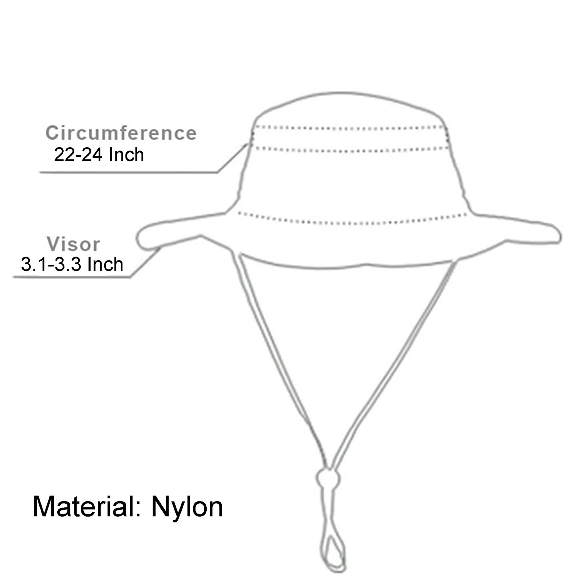 Wide Brim UV Protection Sun Bucket Hat 7