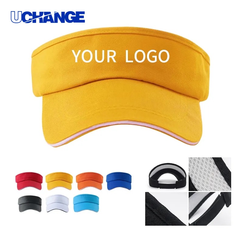 Adjustable Custom Sun Visor Hat for Events