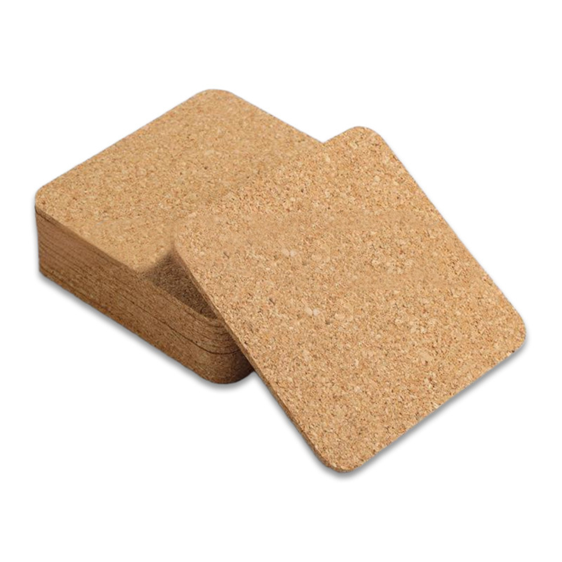 Irregular shaped Cork Coaster Gift 16