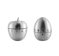 Stainless Steel Apple / Egg Shape Timer