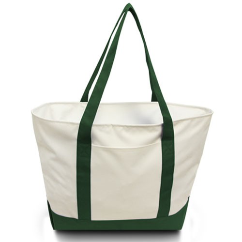 600D Bay View Giant Zipper Boat Tote 43