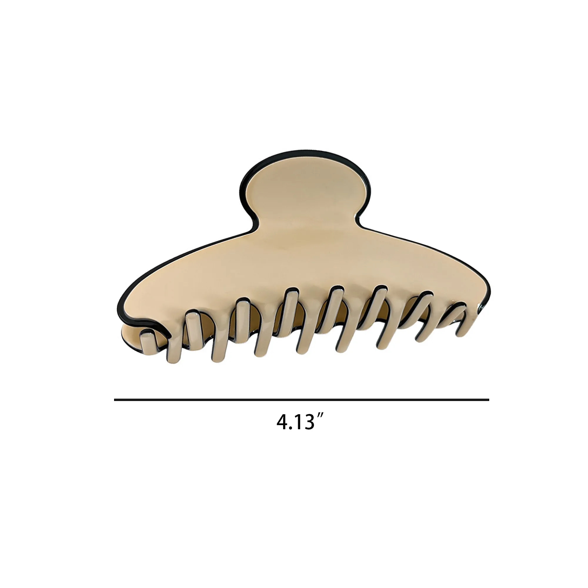 4.13" Fashionable Hairpin Double Color Hair Clip 10