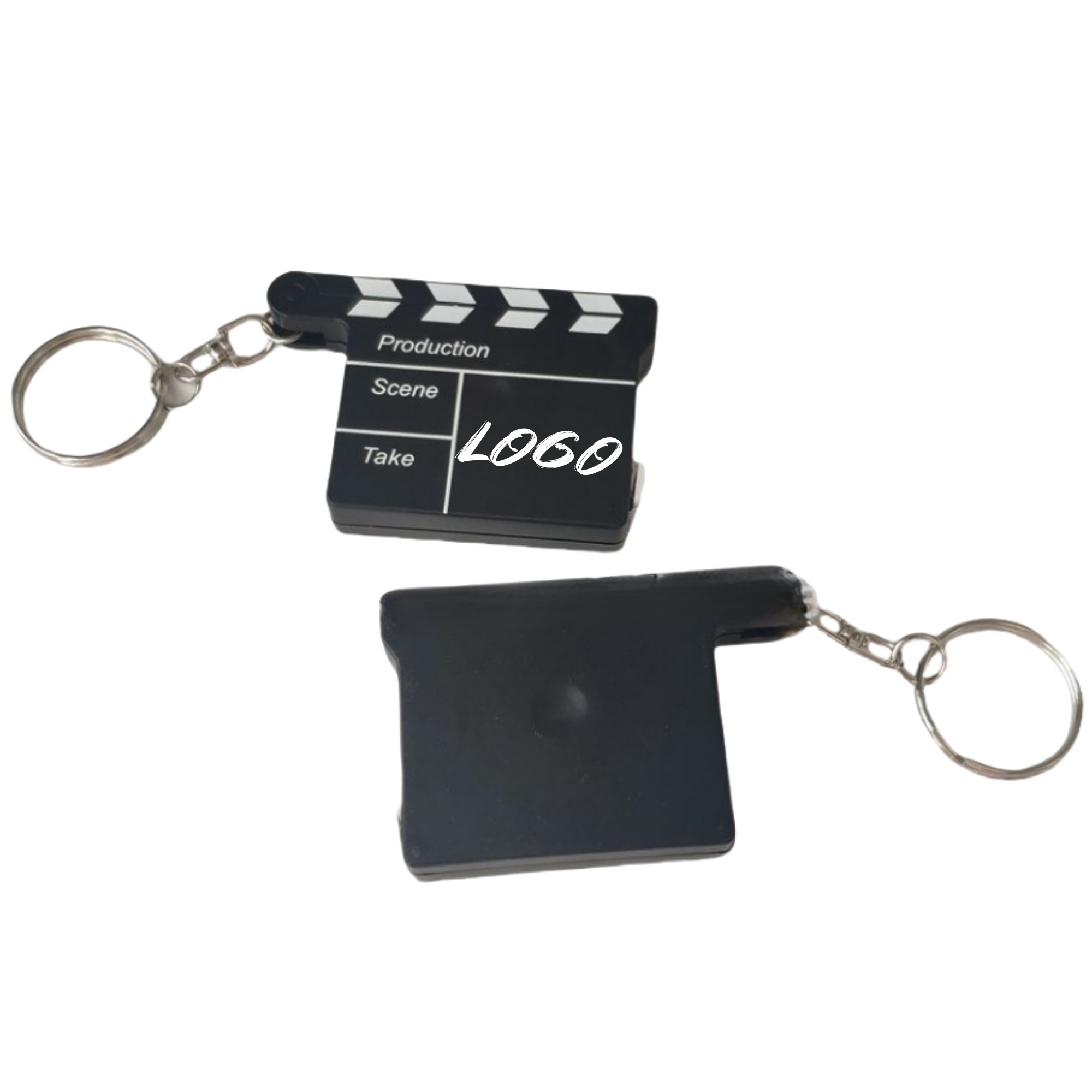 Mini Film Shooting Shapes Tape Measure Keychain 6