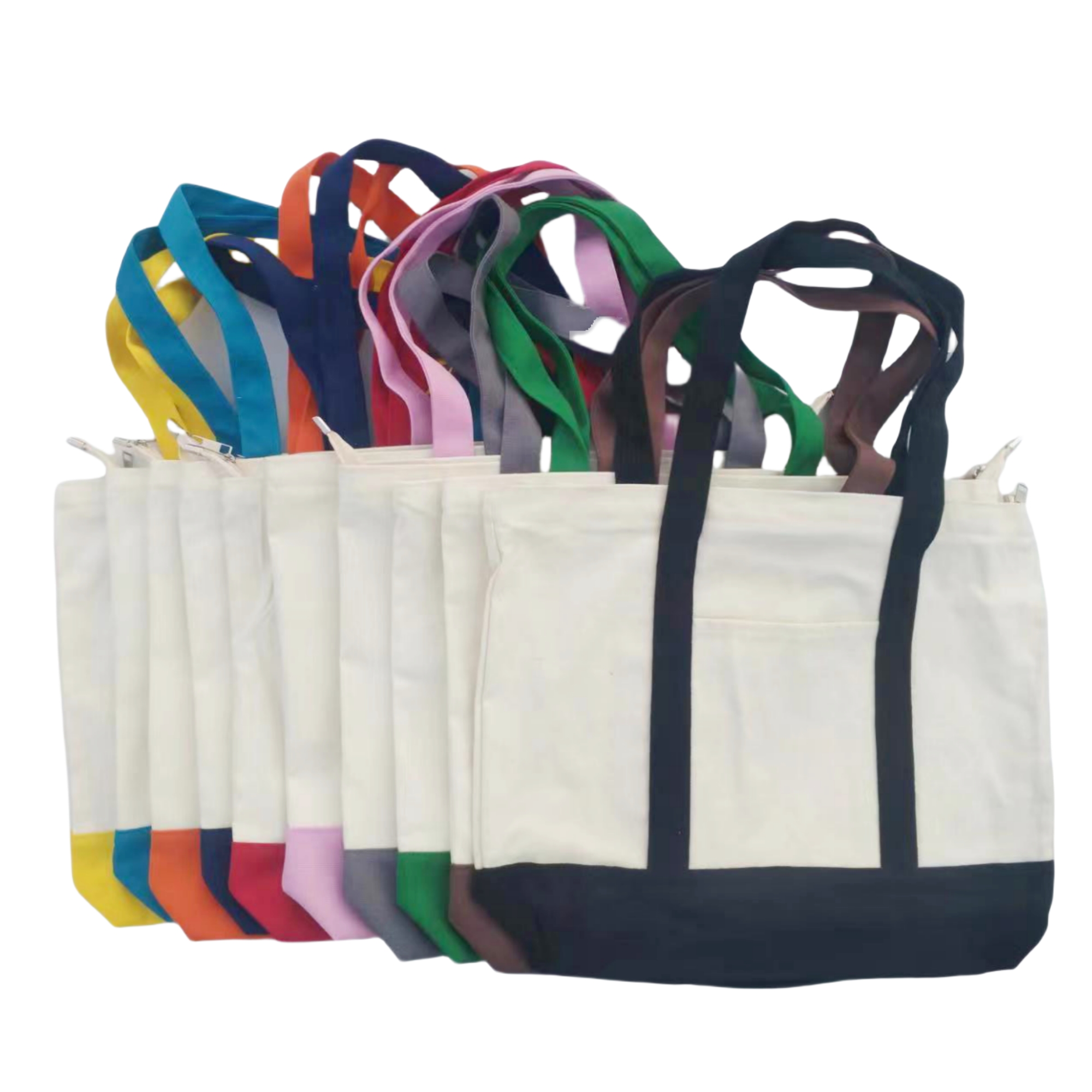 DIY Canvas Tote Bag With Handles 7
