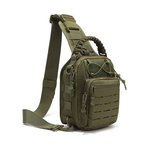 Tactical Molle Sling Bag Backpack Shoulder Chest Pack