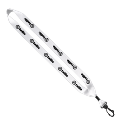 3/4" Polyester Lanyard with Swivel Snap Hook