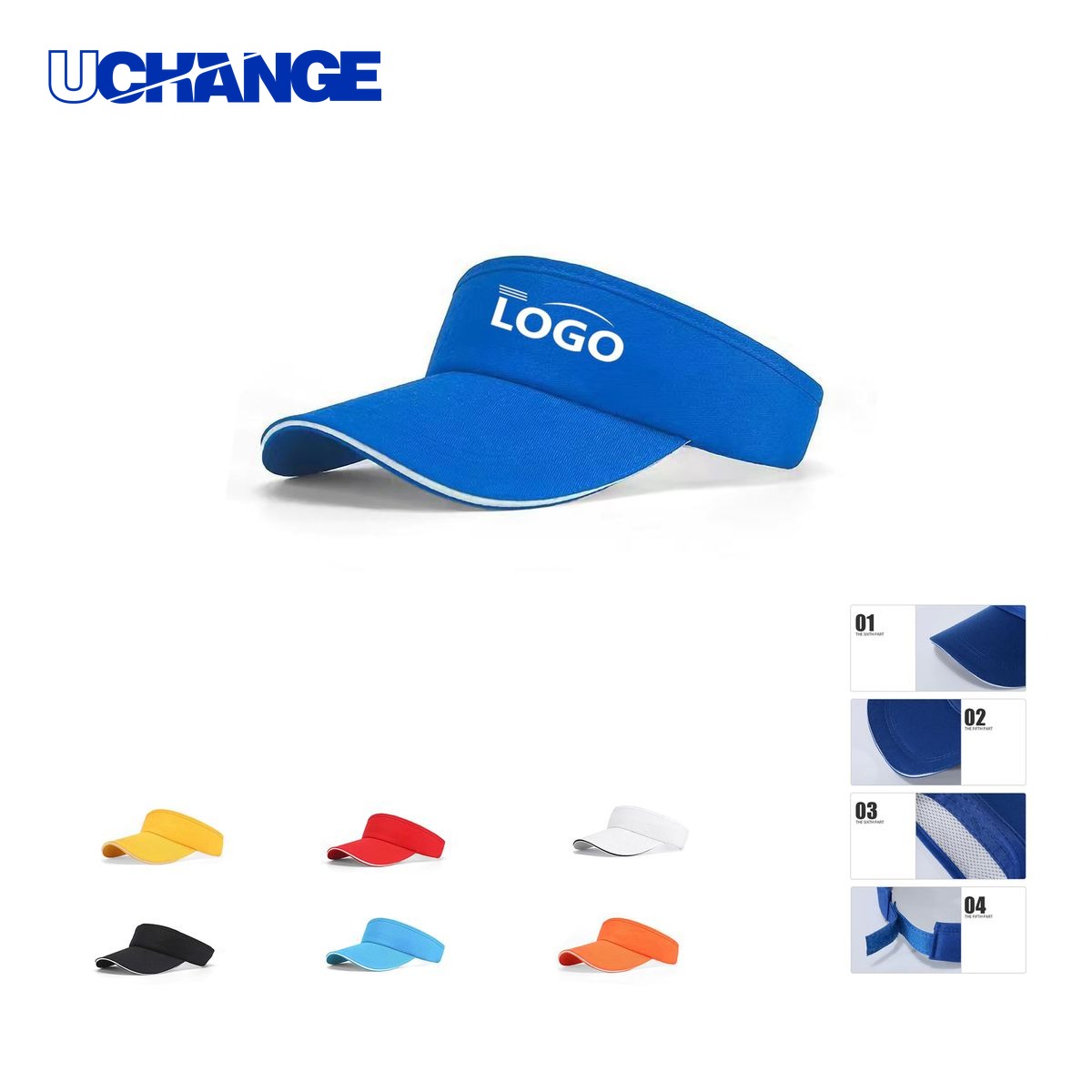 Athletic Sports Sun Visor Hat