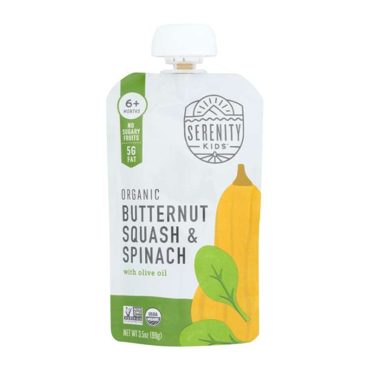 Serenity Kids Food Baby 6pk - Butternut Squash Spinach 3