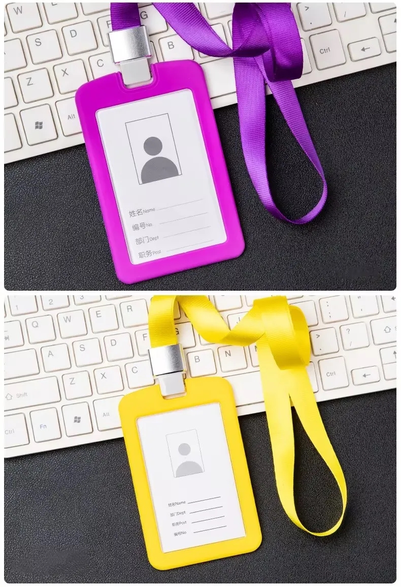 Custom silicone work badge 2