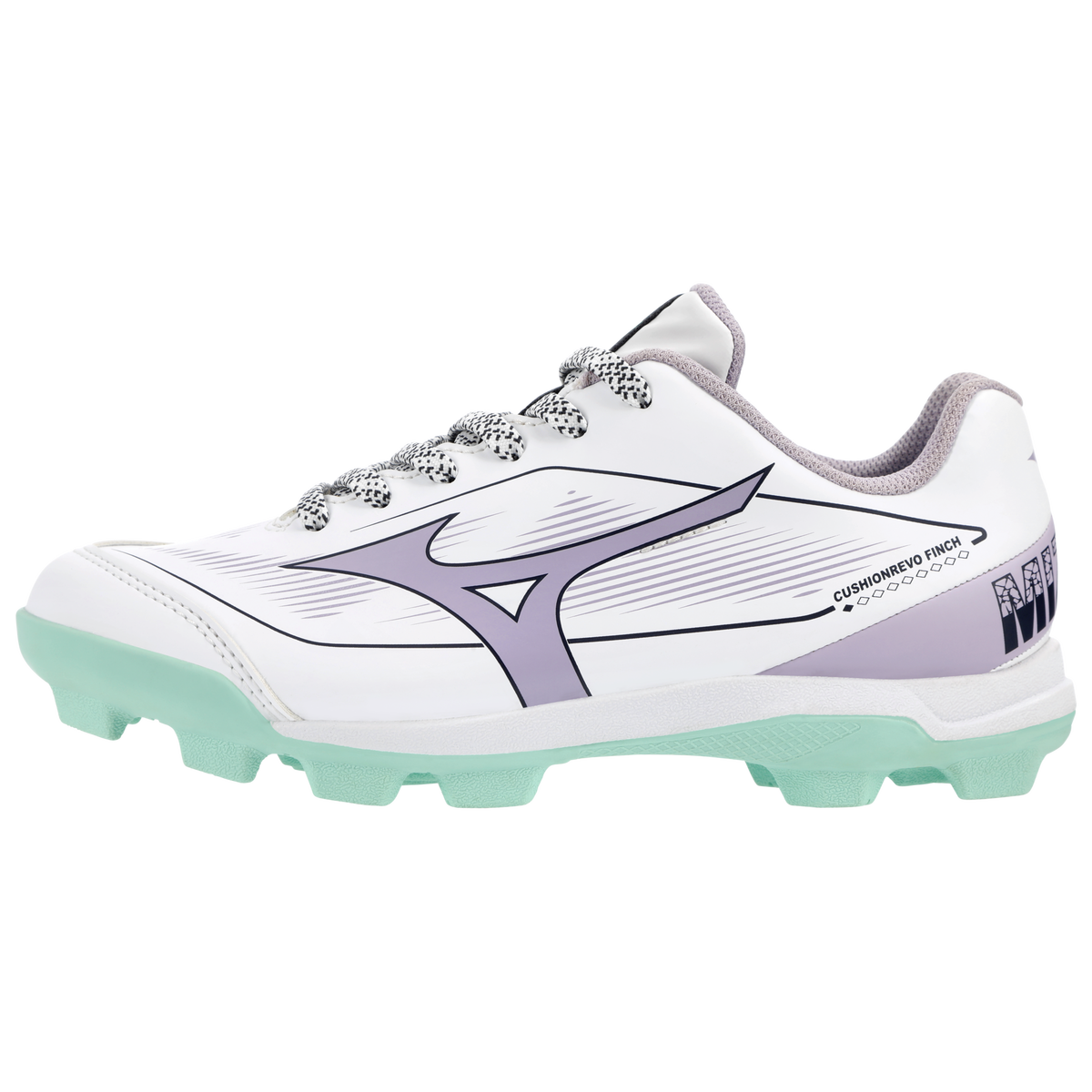 CUSHIONREVO FINCH JR Softball Cleat, Spike 9
