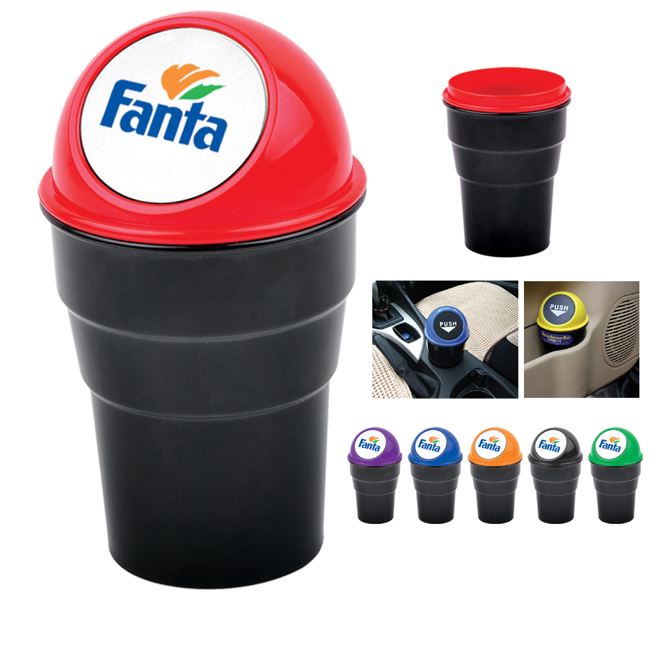 Auto Cup Holder Trash Bin HPS664 rpv
