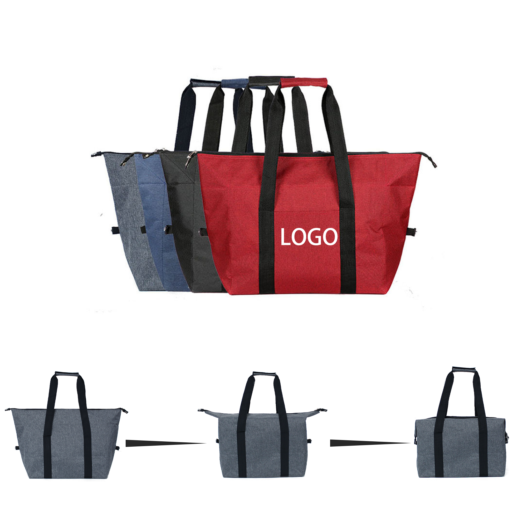 Large Collapsible Foil Insulated Picnic Bag 3