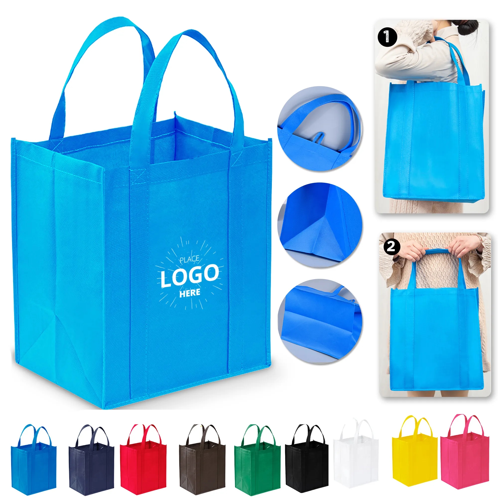 Reusable Non Wovens Grocery Bags 1