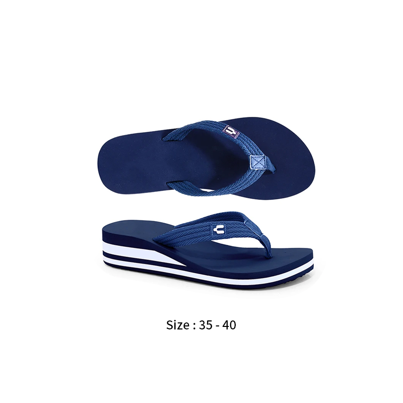 Unisex heeled flip flops 6