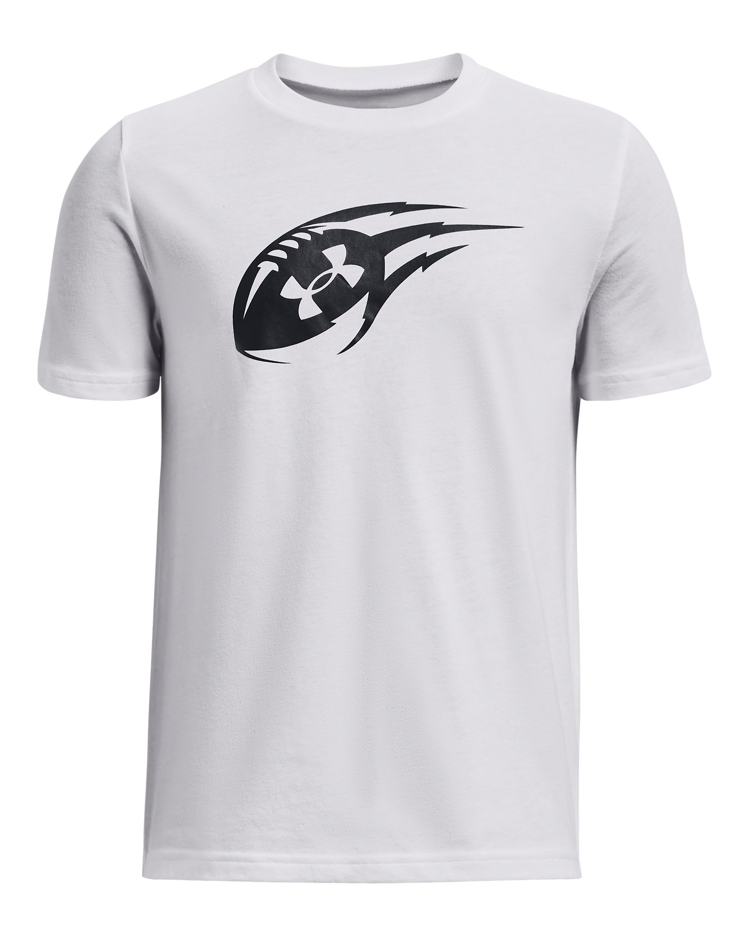 Boys' UA Football Icon Short Sleeve, custom youth shirt with logo imprint 9