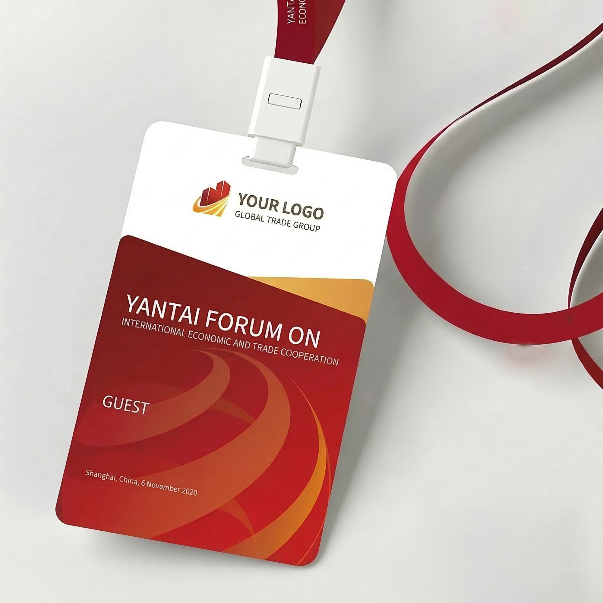 Laminated Name Badge 5" x 3"