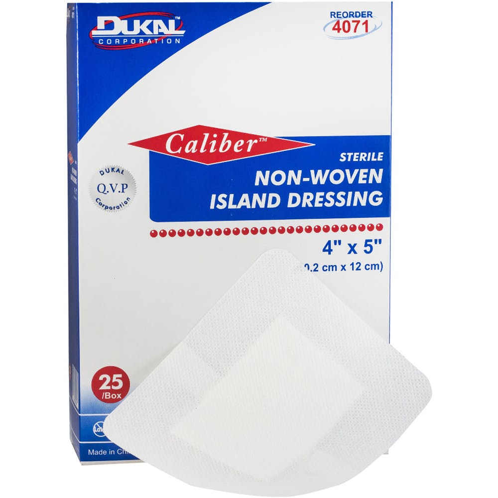 Sterile Island Dressings - Non-Woven 4" x 5" 25 Count 3