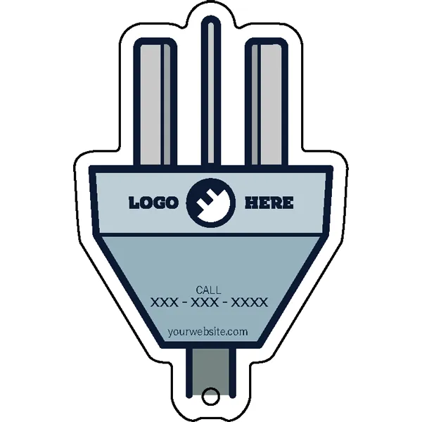 Stock Shape Acrylic Key Tag 5