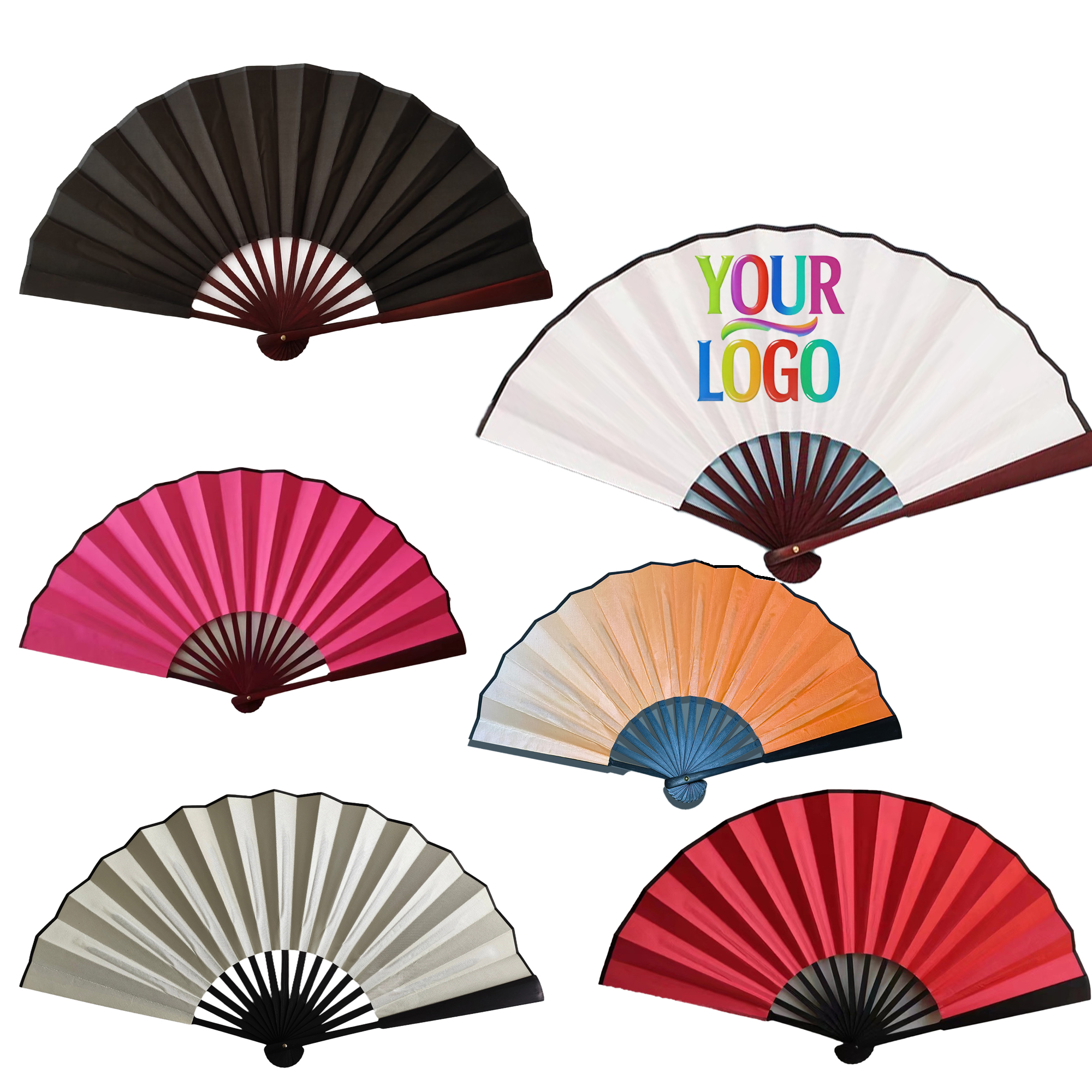 Custom Bamboo Folding Fan 1