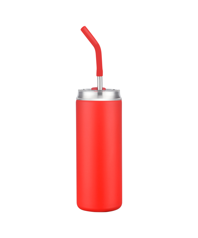 Union Printed - 20 oz Vacuum Tumbler Can w/ Straw - Full Color 13